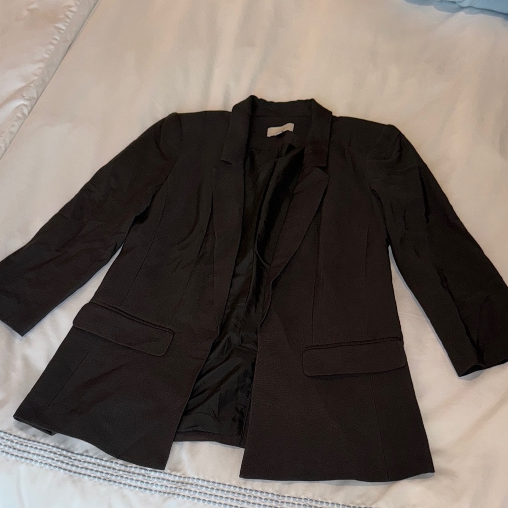 LOFT Elegant Dark Green Blazer